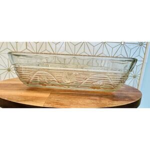 Vintage Anchor Hocking‎ 9-inch Glass Pan